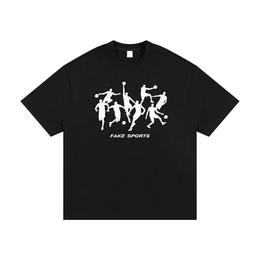 FAKE SPORTS,HEAVYWEIGHT T-SHIRT
